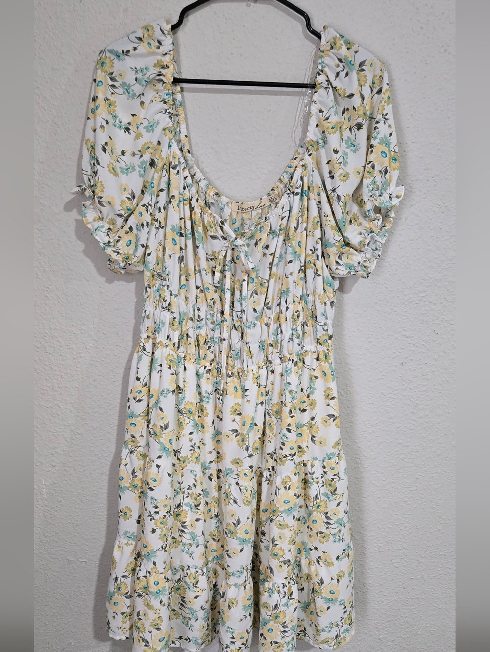 Liberty Love Floral Smocked Mini Dress - Size 2XL